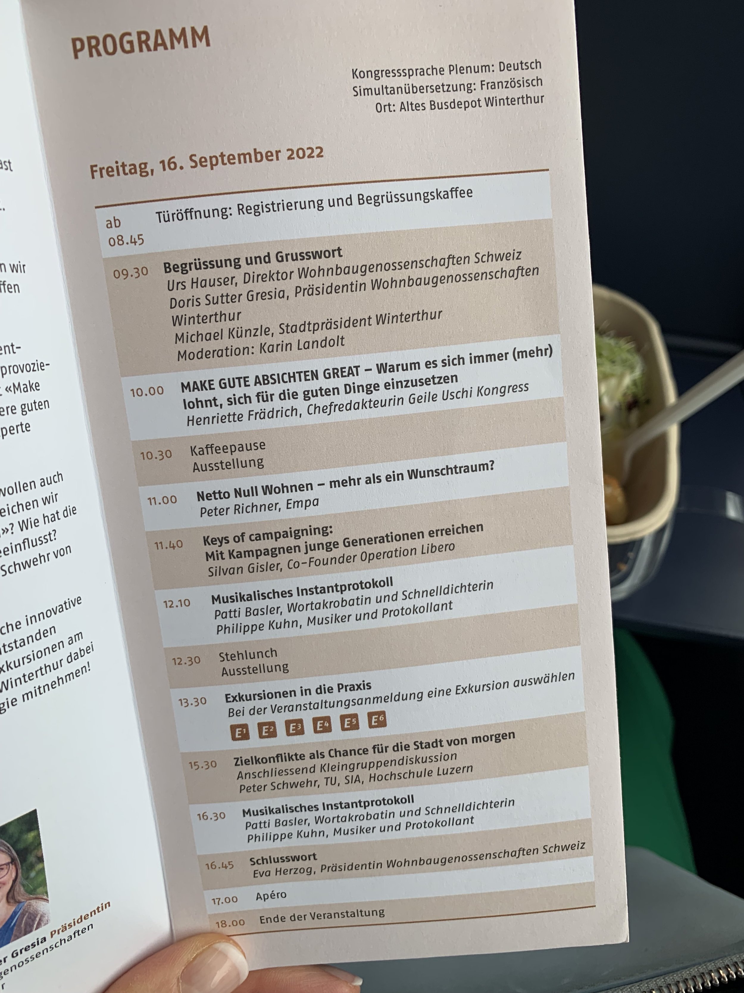 Forum Wohnen · Regionalforum 2022 · Winterthur · Impression 04