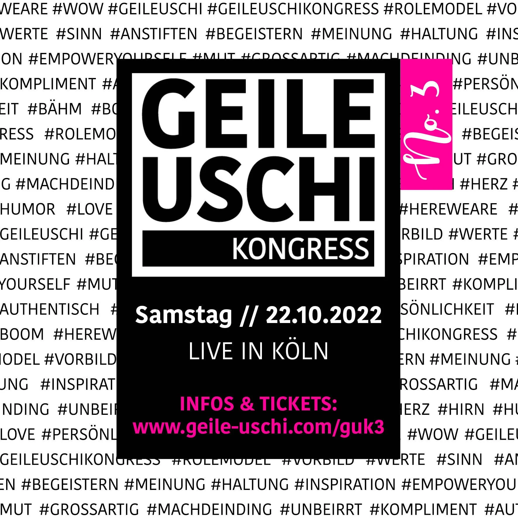 Geile Uschi Kongress N°3 · Ankündigungs-Post · Impression 03