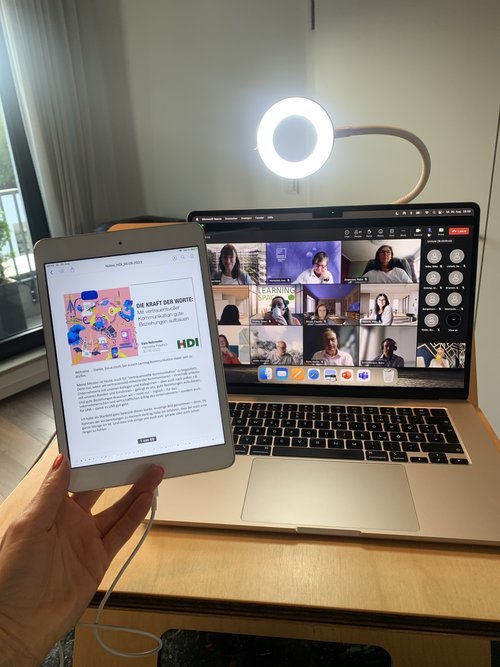 Online-Vortrag für die HDI AG · virtueller Lerntag