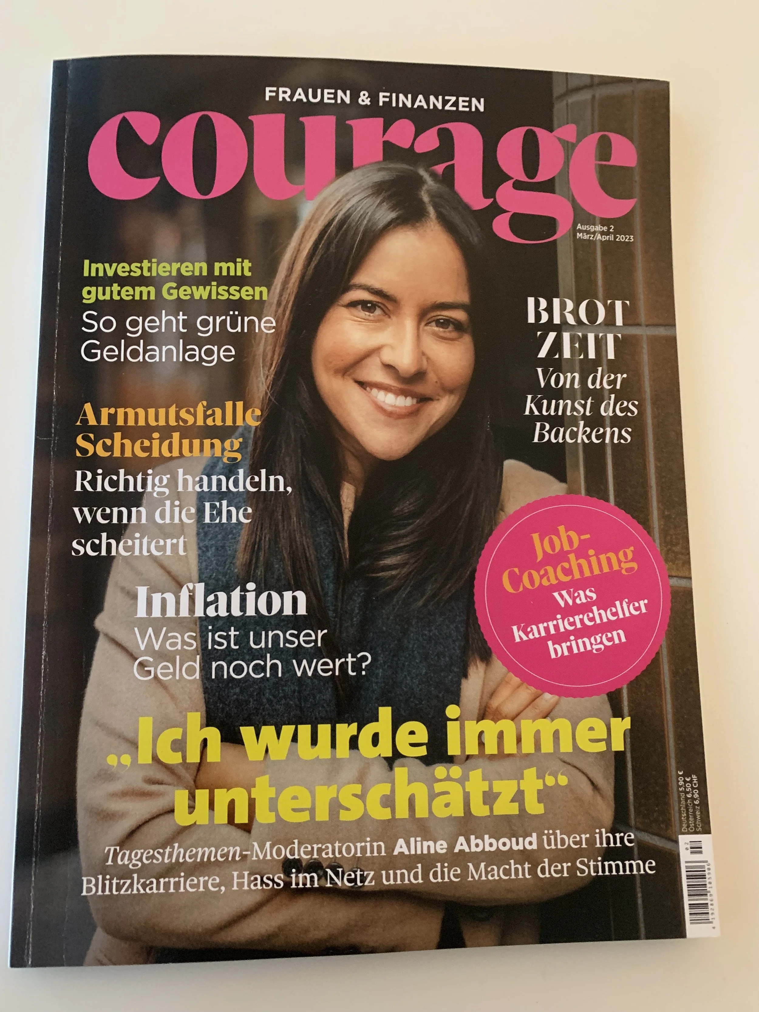 COURAGE-Ausgabe mit Uschi-Kolumne N°10 · Impression 03