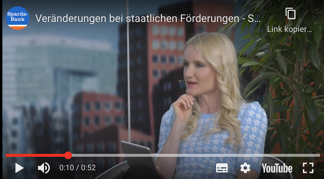 SPARDA-Bank West · Nachhaltigkeits-Event · Screenshot Livestream · Impression 03