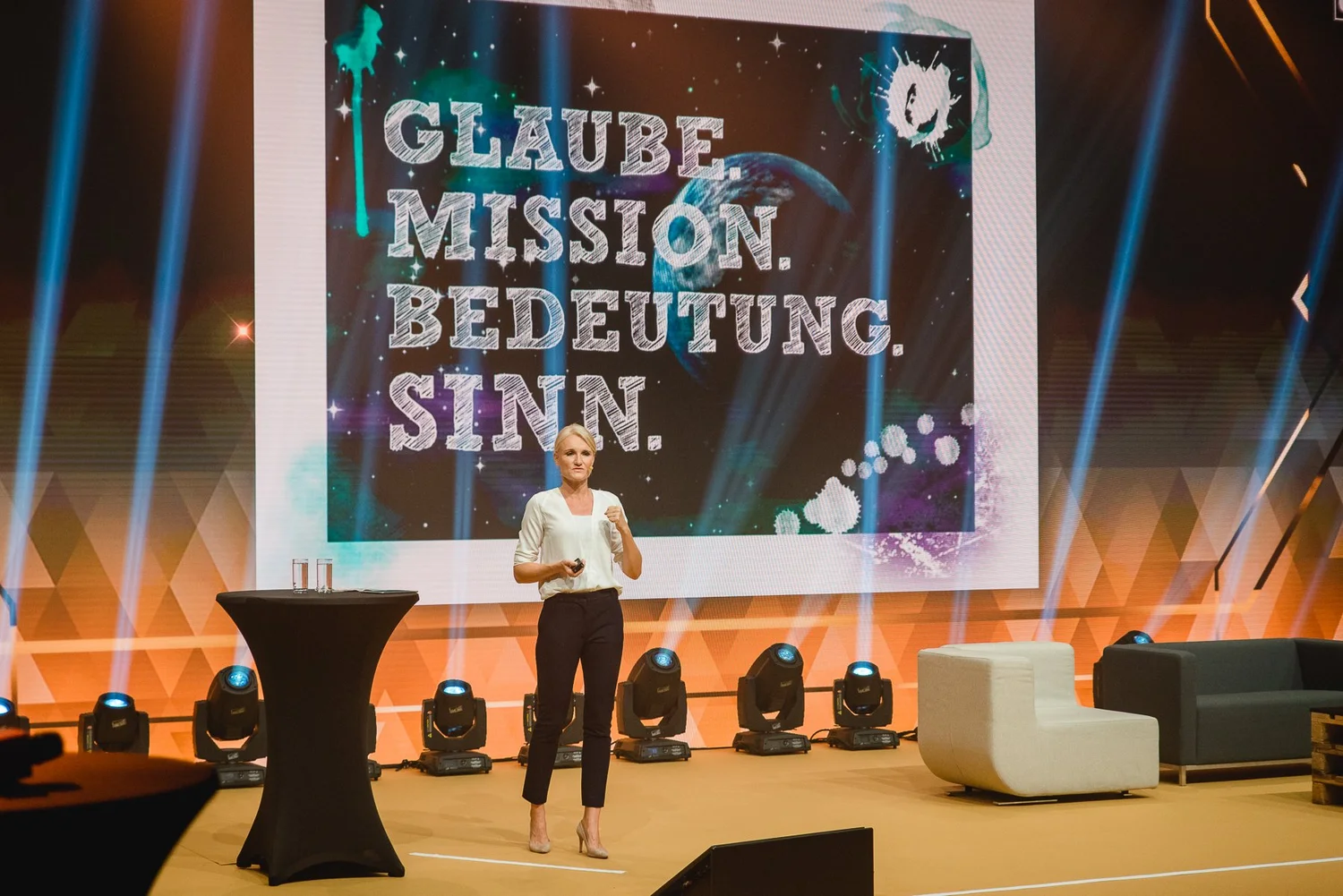 Henriette Hochstein-Frädrich Keynote »Glaube. Mission. Bedeutung. Sinn.« – Vortrag zu Purpose, Sinn und Führung